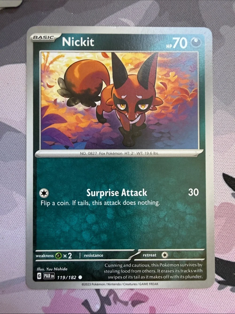 😈 Dark Energy Pokémon Card Lot | Absol Nickit Scraggy Brute Bonnet ✨5/$25✨
